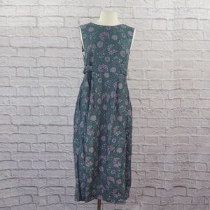 Vintage 80s Laura Ashley Floral Dress